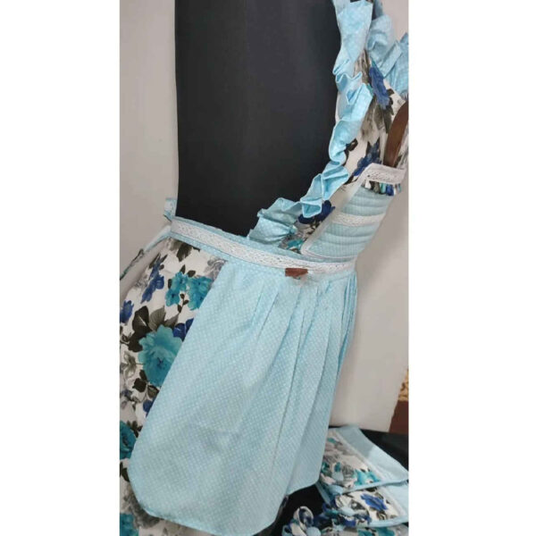 Fantasy Kitchen Apron with Haert Design