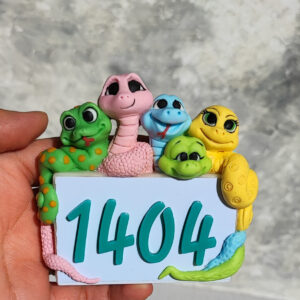 Fantasy Snake Sculptures, New Year’s Gift for 1404