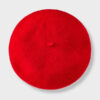 Felt French Beret Hat for Women – Easy to Pack and Wear in Red
