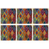 Geometric Diamond Design Placemat (Set of 6)