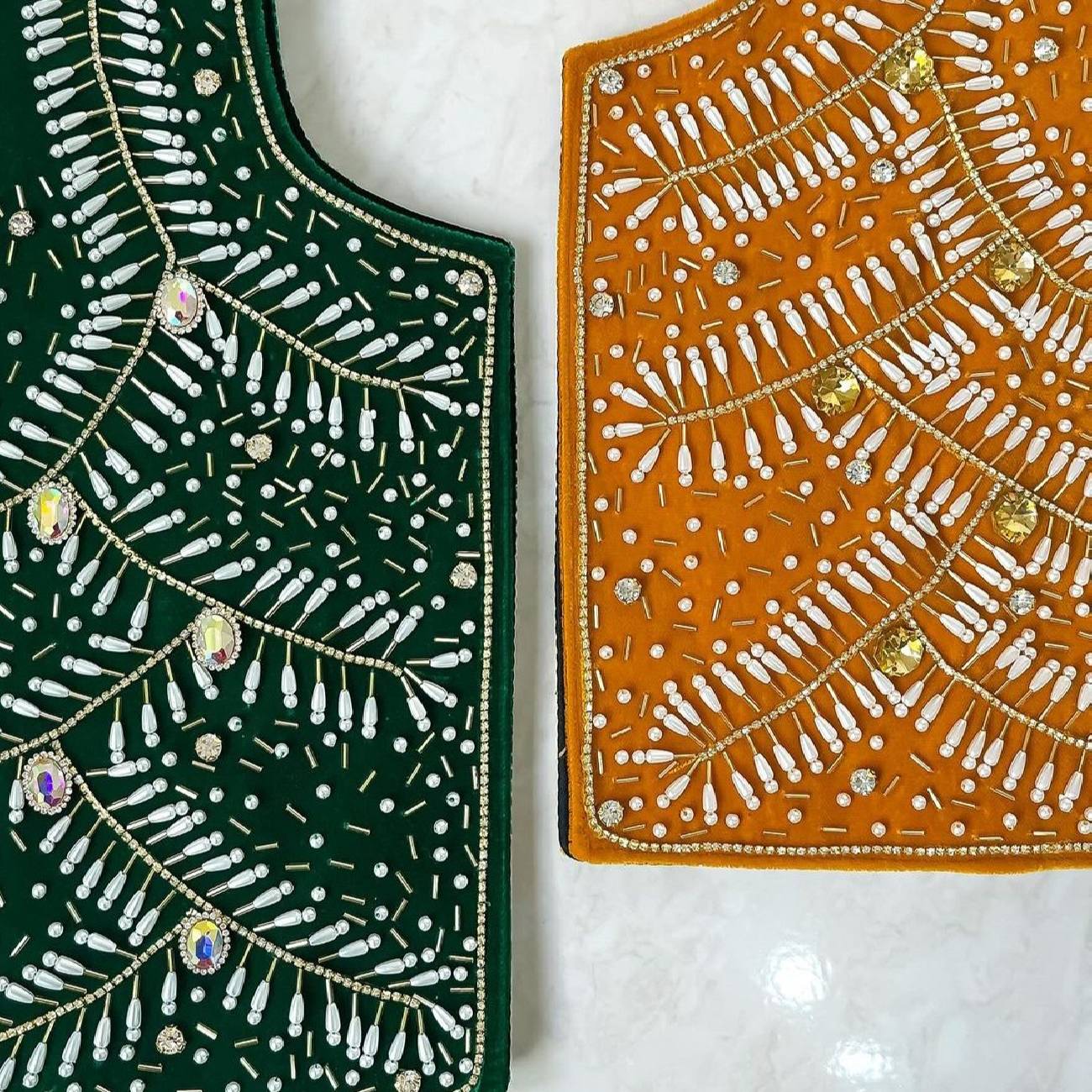 Handcrafted Beaded Embroidery Vest for Women