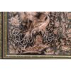 Handcrafted Brass Wall Frame with Elegant Bird & Flowers Engraving
