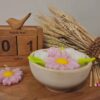 Handcrafted Pottery Jar Candles – Floral Pattern