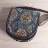Handcrafted Termeh Round Bag with Heritage Persian Motifs