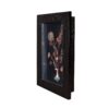 Handcrafted Wall Frame Turquoise Inlay Design - Flower Pot Model