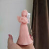 Handmade Angel Candle for Spiritual Serenity Best for Gifting & Decor (set of 3)