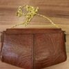 Handmade Real Leather Chain Strap Bag - Stylish and Durable