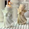 Handmade Sculpture Candle Little Angle - Gift & Decor Idea