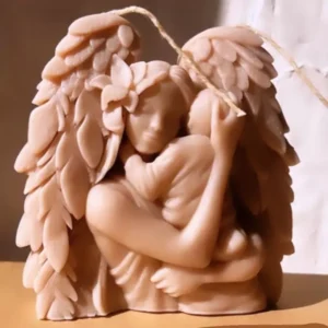 Handmade Sculpture Candle Mother’s Hug Design (5 Pcs)