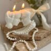 Handmade Sculpture Candle of Romeo and Juliet A Symbol of Love (3 Pcs)