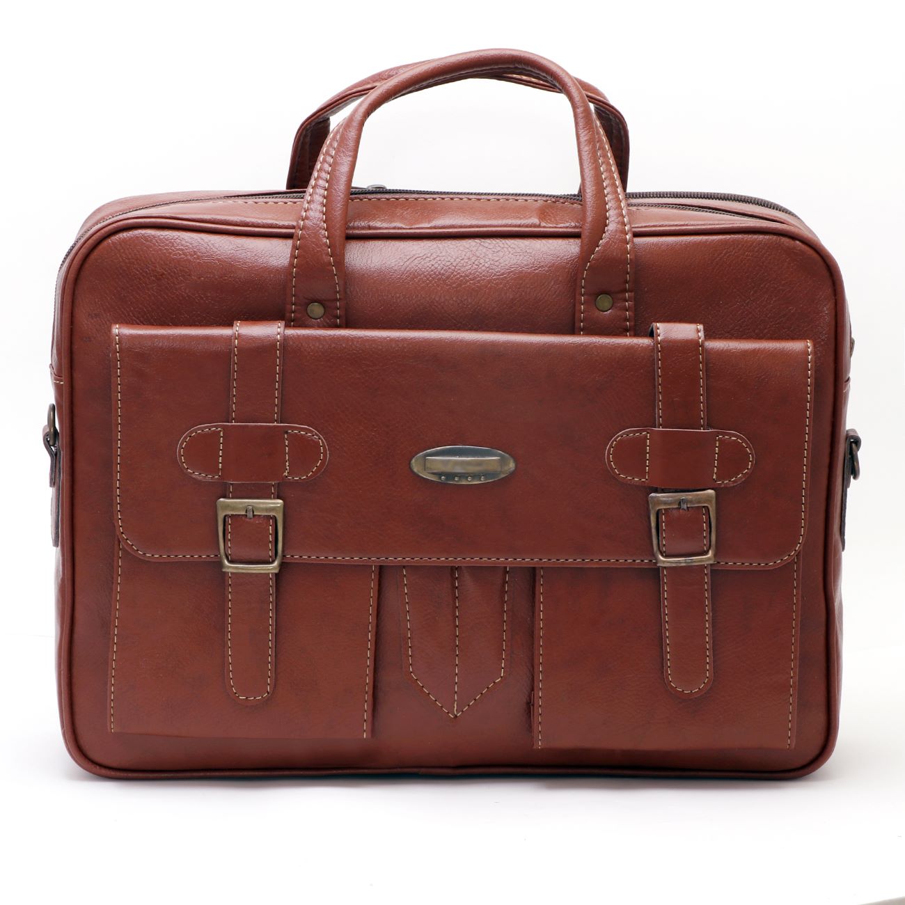 High-Quality Artificial Leather Shoulder Messenger Bag for Men and Women