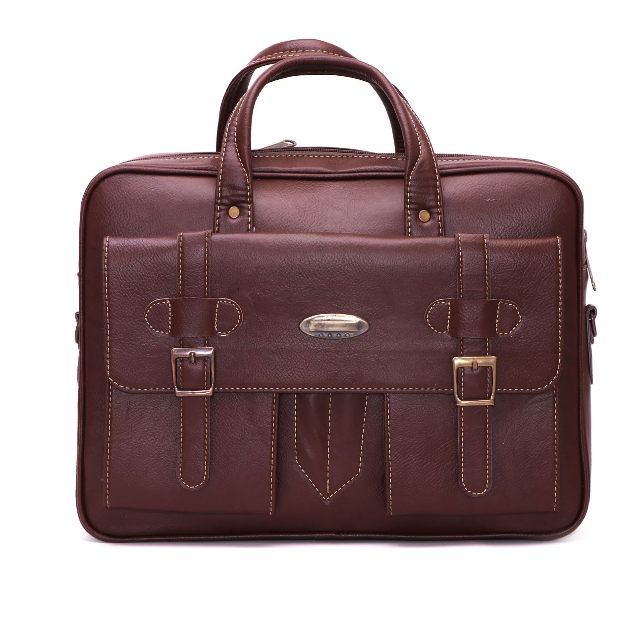High-Quality Artificial Leather Shoulder Messenger Bag for Men and Women