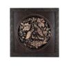 Intricate Bird & Flowers Design in Stunning Engraved Brass Wall Frame