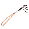 Islamic Copper Rosary with 33 Prayer Beads Tasbih Misbaha