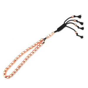 Islamic Copper Rosary with 33 Prayer Beads Tasbih Misbaha