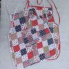 Kids Kitchen Apron with Floral Pattern