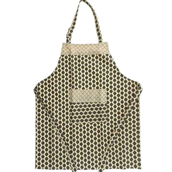 Kitchen Apron – with Geometric Pattern Cando Model