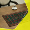 Luxurious Green Velvet Table Runner – Persian Design