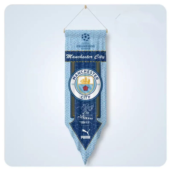Manchester City Custom Design  Wall Tapestry – Show Your Passion for Manchester City