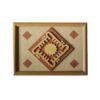 Marquetry Wall Frame Art Islamic Design - Hussain Pattern
