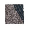 Matching Shoulder Bag & Scarf Set with Unique Leopard Print Pattern