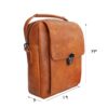Messenger Shoulder Bag for Everyday Use - Durable Artificial Leather