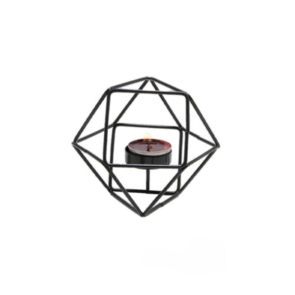 Modern Steel Candle Holder – Sleek Design for Home and Office