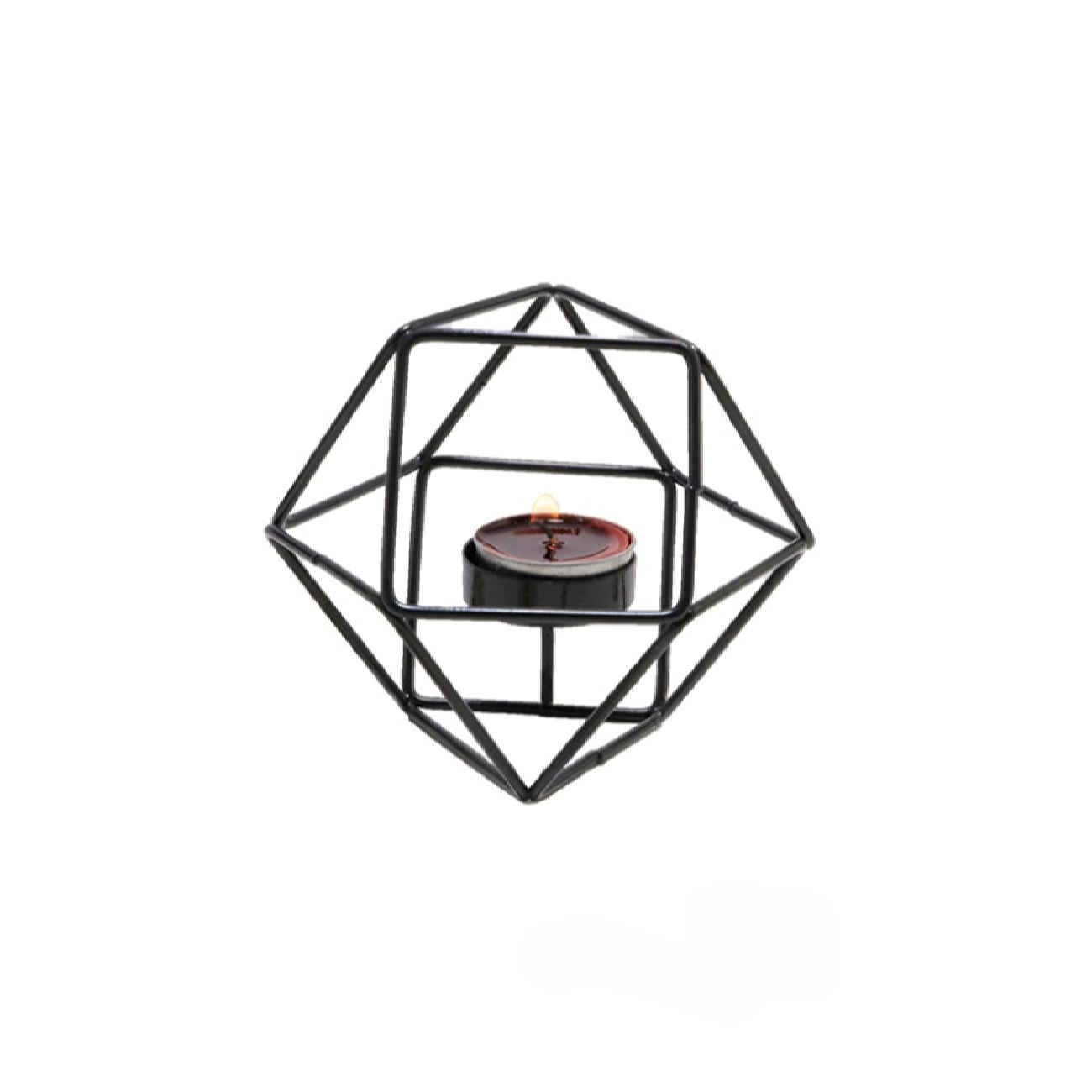 Modern Steel Candle Holder – Sleek Design for Home and Office