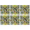 Persian Miniature Placemat – Timeless Art for Your Table (Set of 6)