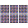Persian Placemat with Geometric Pattern(Set of 6)