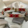 Woven Steel Beaded Bracelet for Women – Miyoki Model