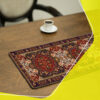 Persian Inspired Velvet Table Runner – Elegant Geometric Design