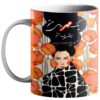 Persian Zodiac Mug - Mehr (Libra) Month Sign with Beautiful Image & Calligraphy