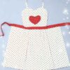 Polka Dot Pattern Kitchen Apron