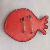 Pomegranate Brooch Pin – Elegant Handmade Accessory for Women