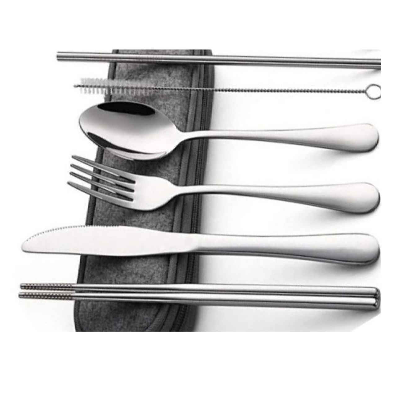 Portable Camping Tableware & Cutlery Set – Portable, Durable & Perfect for Any Outdoor Trip