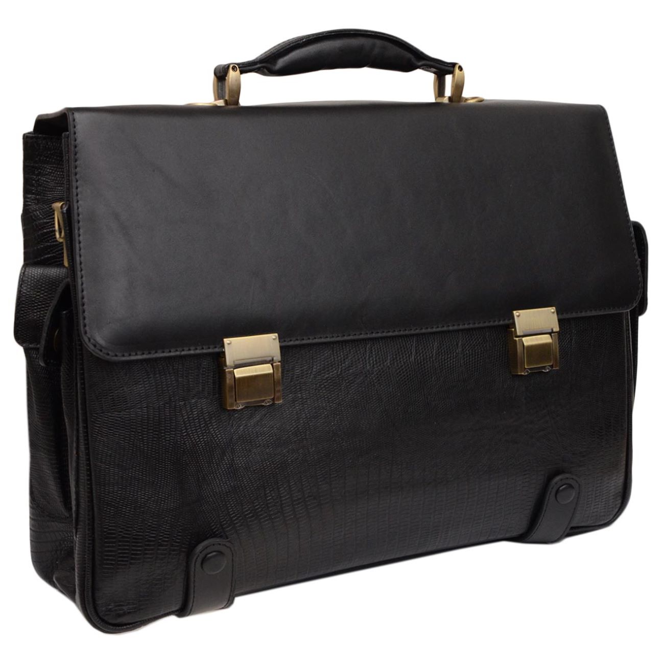 Premium Real Leather Messenger Bag - Stylish & Durable