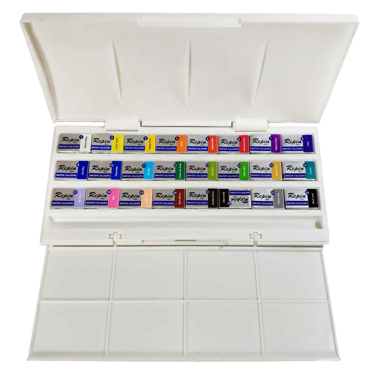 Repin 24-Color Watercolor Set High Quality - Great for Beginners & Professional Artist