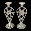 Set of Handcrafted Filigree Candlestick The Art of Quality Craftsmanship