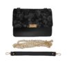 Stylish Shoulder Chain Bag & Patterned Scarf Set