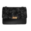 Stylish Shoulder Chain Bag & Patterned Scarf Set