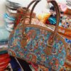 Termeh Shoulder Bag with Vintage Persian-Inspired
