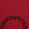 Three Quarter Sleeve Blouse for Women – Relaxed Fit in Red