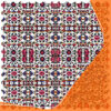 Timeless Elegance – Pink Floral Velvet Tablecloth for Stylish Dining
