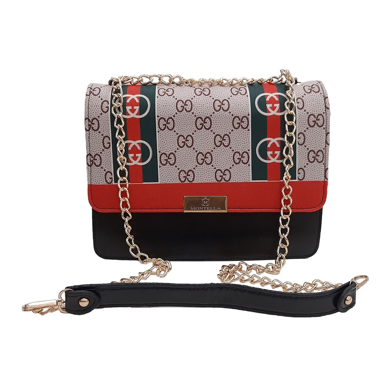 Trendy Chain Handbag and Scarf Combo – Stylish & Unique Design