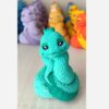 Vibrant King Cobra Figurine Handmade Persian New Year Decoration