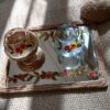 Vitarail Haft-seen Set Dishes with Suitable for Nowruz Floral Design Golsa Set of 11