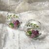 Vitarail Haft-seen Set Dishes with Suitable for Nowruz Floral Design Moona Set of 11