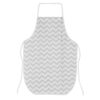 Waterproof Kitchen Apron – with Zigzag Pattern