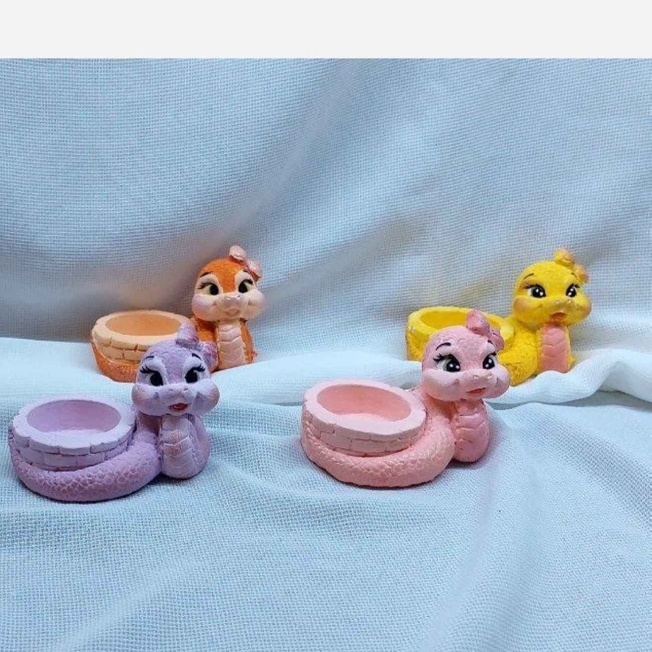 Whimsical Snake Candle Light Holders for Nowruz 1404